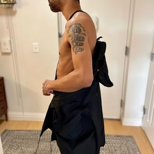 Tech Jacket with Suspenders